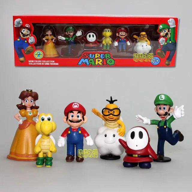 Super Mario Bro's actie figuurtjes