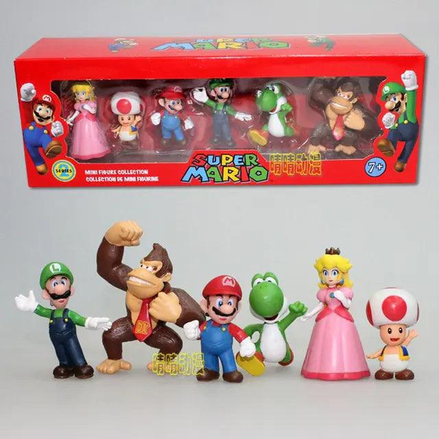 Super Mario Bro's actie figuurtjes