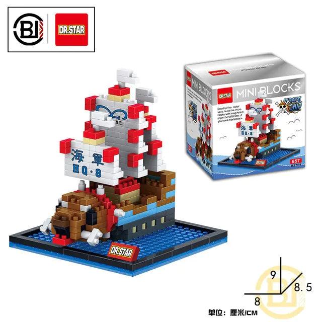 One Piece Piratenschip Bouwspel