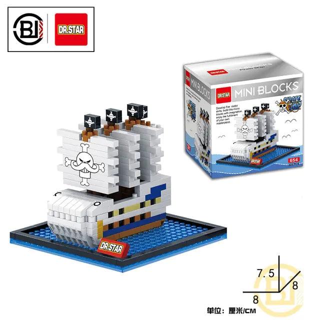 One Piece Piratenschip Bouwspel