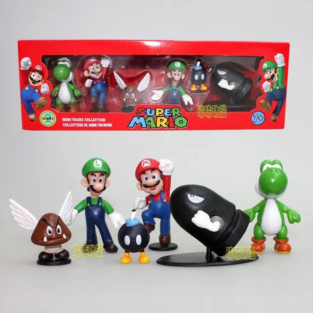 Super Mario Bro's actie figuurtjes