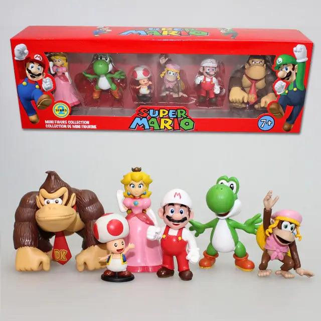 Super Mario Bro's actie figuurtjes