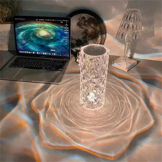 Odavo Crystal Rose Lamp - jouw mood, jouw licht!😍