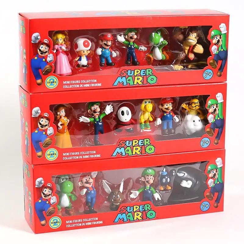 Super Mario Bro's actie figuurtjes